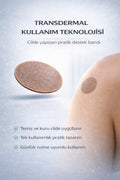 Omega Mind Patch - Hafıza ve odaklanma İçin Omega 3 Desteği, Beyin Fonksiyonlarını Güçlendirici bant