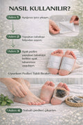 WAW Detox Foot Patch 10 Adet – Ayak Altı Gece Bakım Bandı