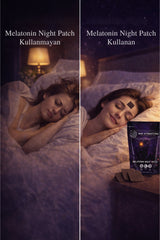 Melatonin Night Patch - Hızlı Uykuya Geçiş Ve Kaliteli Uyku için Melatonin Desteği 30 Adet