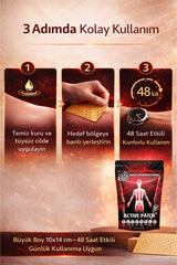 Active Patch – Kas Ve Eklem Ağrıları Için Doğal Bant | Anında Rahatlama Ve Uzun Süreli Etki 25 Adet