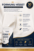 FORM-X Slim Bant 30 Adet – Göbek Bandı & Basen Bandı Vücut Şekillendirme Destek Transdermal Bant