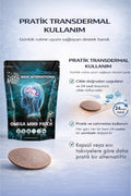 Omega Mind Patch - Hafıza ve odaklanma İçin Omega 3 Desteği, Beyin Fonksiyonlarını Güçlendirici bant