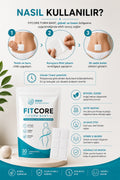 FitCore Form Bant 30 Adet Premium Göbek ve Basen Bandı