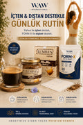 FORM-X Slim Göbek Basen Bandı 30 Adet + Hindiba Kahvesi 150 g
