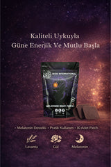 Melatonin Night Patch - Hızlı Uykuya Geçiş Ve Kaliteli Uyku için Melatonin Desteği 30 Adet