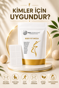 Body Fit Patch – Göbek Bandı 30’lu | Sıkılaşmaya Yardımcı • Tokluk Hissi Destekleyici