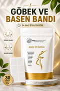 Body Fit Patch – Göbek Bandı 30’lu | Sıkılaşmaya Yardımcı • Tokluk Hissi Destekleyici